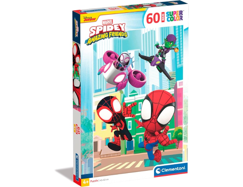 Clementoni Puzzle Supercolor Maxi Spiderman 104XXL