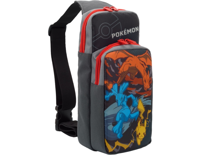 Glurak Pokémon + Hori Lucario Pikachu, | Schutzhüllen Taschen Pack Adventure Switch &