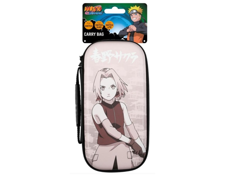 Konix Switch Naruto Shippuden Taschen Schutzhüllen & Pro Carry Bag | Sakura