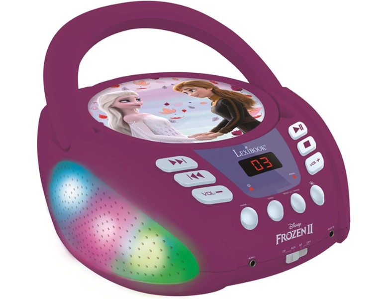 Lexibook Disney | Frozen Bluetooth mit Lichteffekten CD-Spieler & CD-Player Radio
