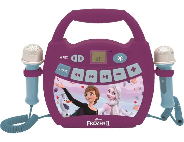 Disney Bluetooth-Lautsprecher und mit Lexibook Lichtern Frozen Mikrofonen