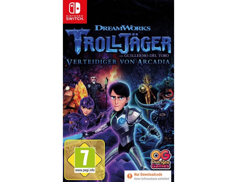 Outright Games Switch Trolljäger - a Box Code in Nintendo Arcadia Verteidiger | von Switch