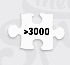 Puzzle >3000 Teile
