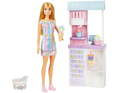 Barbie Puppenhaus Ferienhaus mit Möbeln und Puppe | Puppenhäuser
