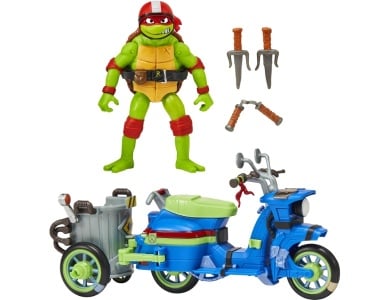 Playmates TMNT Battle Cycle Scooter mit Raphael