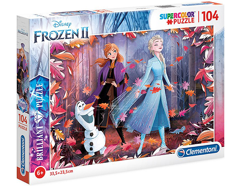 Clementoni Puzzle Supercolor Brilliant Disney Frozen Teile Puzzle Teile