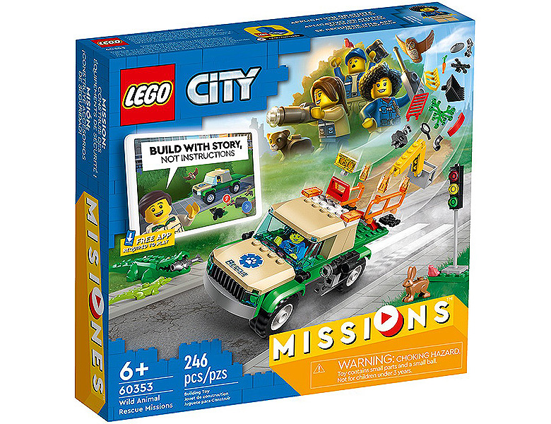 LEGO City Missions 60353 Tierrettungs-Missionen