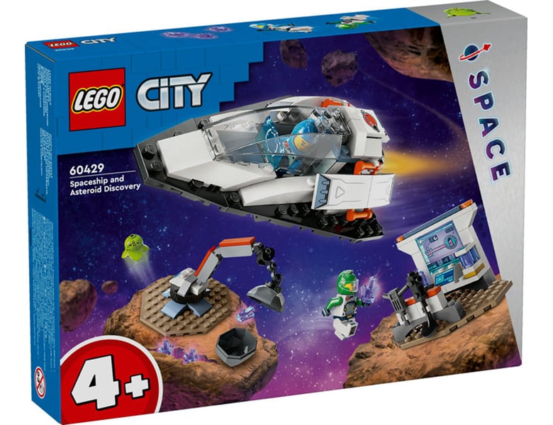 eines LEGO City Bergung Space im Asteroiden Weltall 60429
