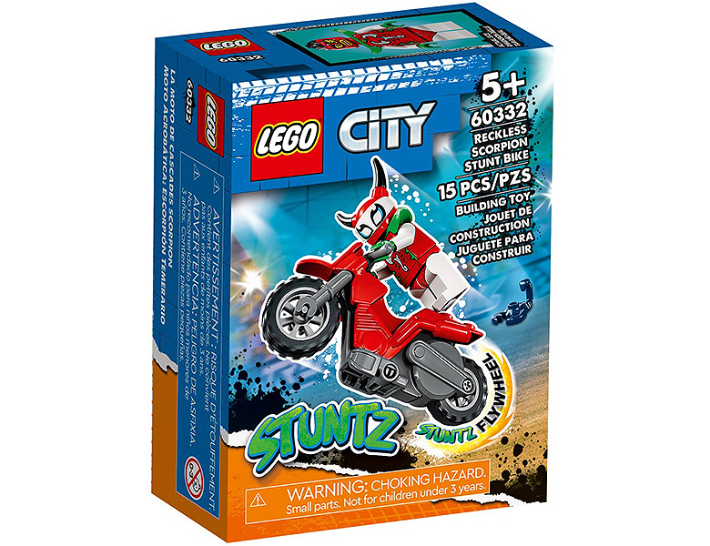 LEGO 60332 Stuntz Skorpion-Stuntbike City