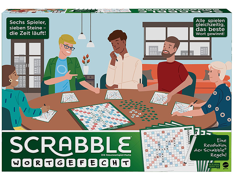 Scrabble настольная игра описание на английском