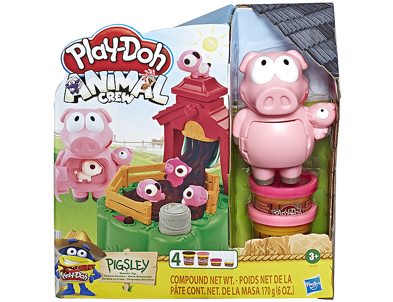 Play Doh Animal Crew Pigsley Kleine Schweinchen Kneten Formen