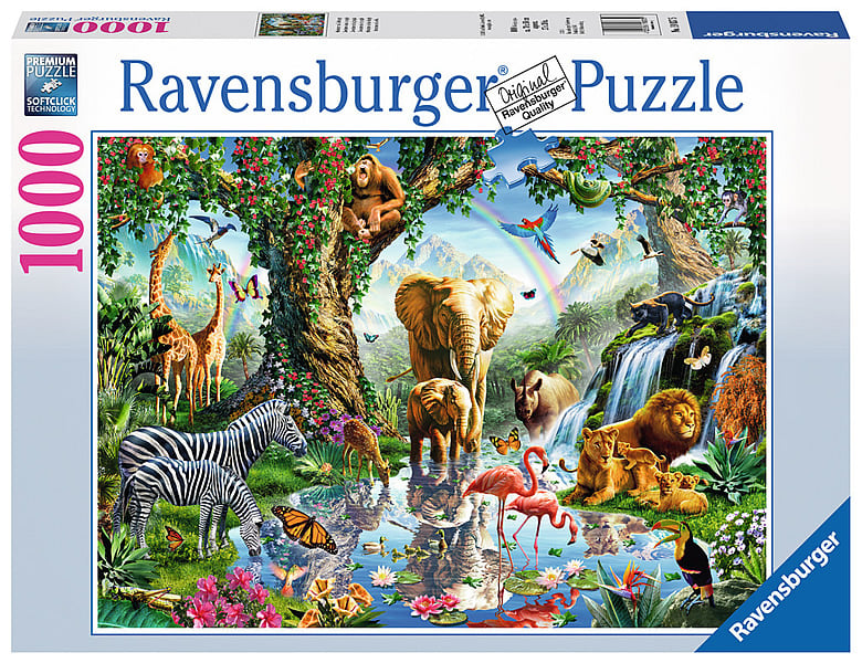 Ravensburger Puzzle Abenteuer 1000 1000Teile im Dschungel | Teile Puzzle