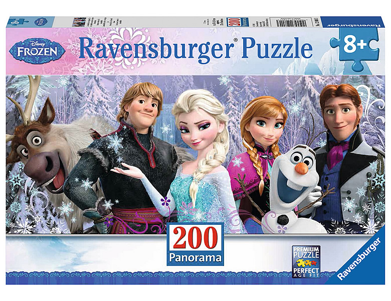 Ravensburger Puzzle Panorama Disney Frozen Arendelle im Eis 200XXL |  Puzzles XXL-Teile