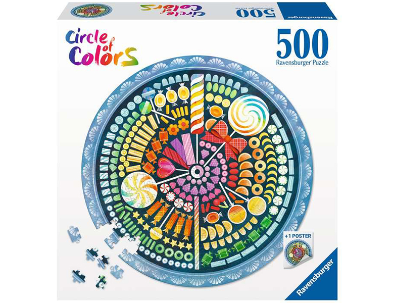 Ravensburger: Circle of Colors: Poke Bowl: 500 Piece Puzzle