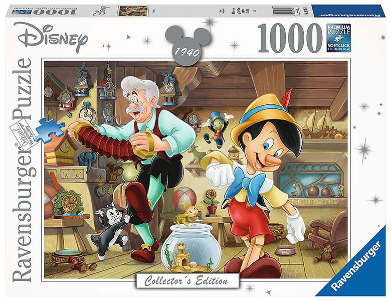 Ravensburger Puzzle Pinocchio 1000Teile | Teile 1000 Puzzle