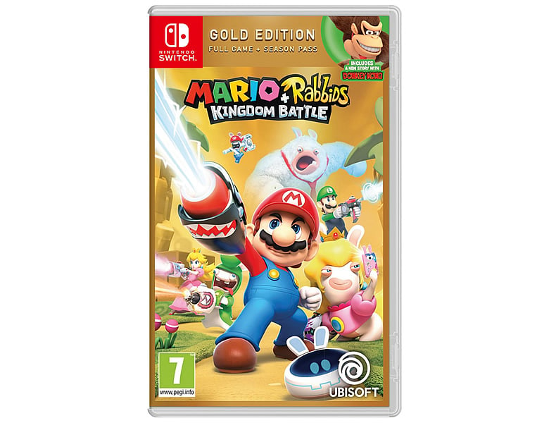 Super Gold Switch Ubisoft Switch Mario Mario Battle, Kingdom | Nintendo Edition Rabbids &